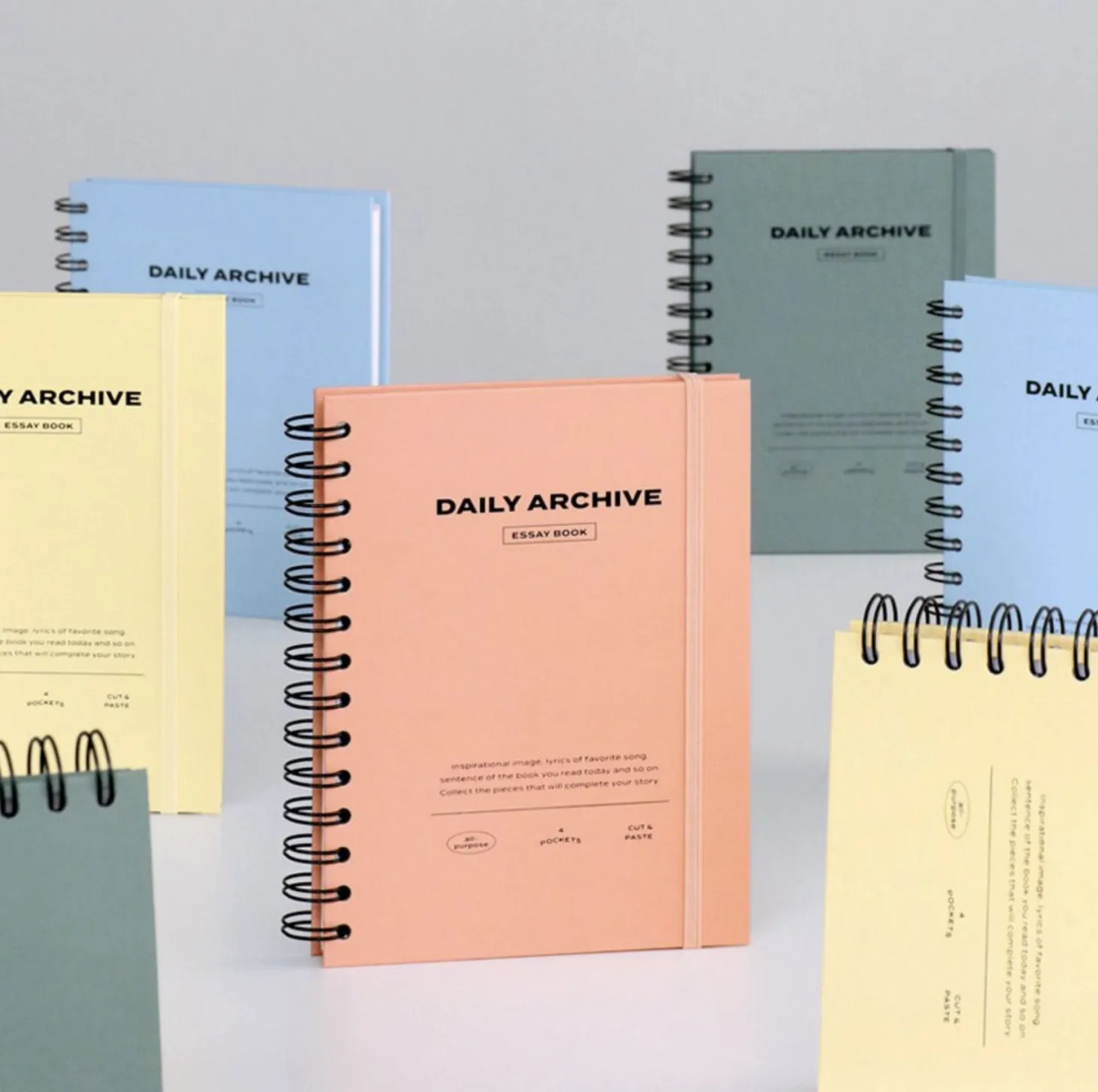 Daily Archive Spiral Notebook