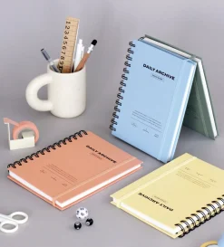 Daily Archive Spiral Notebook