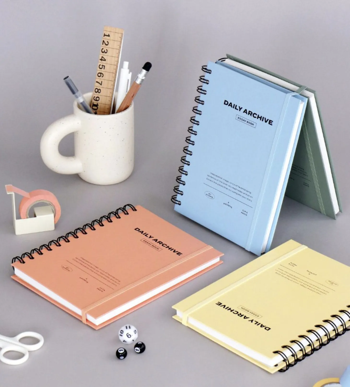 Daily Archive Spiral Notebook