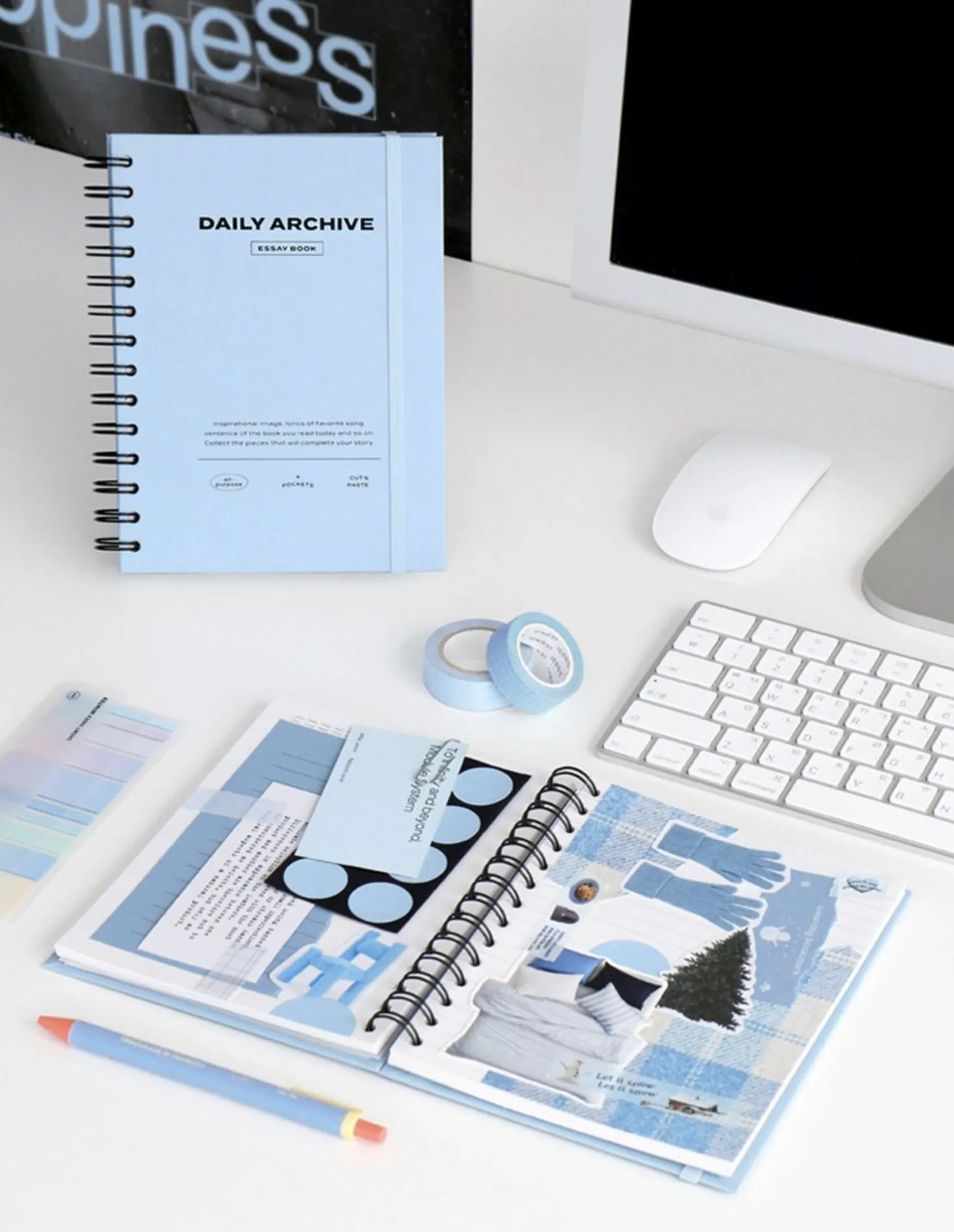 Daily Archive Spiral Notebook