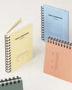 Daily Archive Spiral Notebook