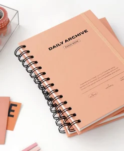 Daily Archive Spiral Notebook