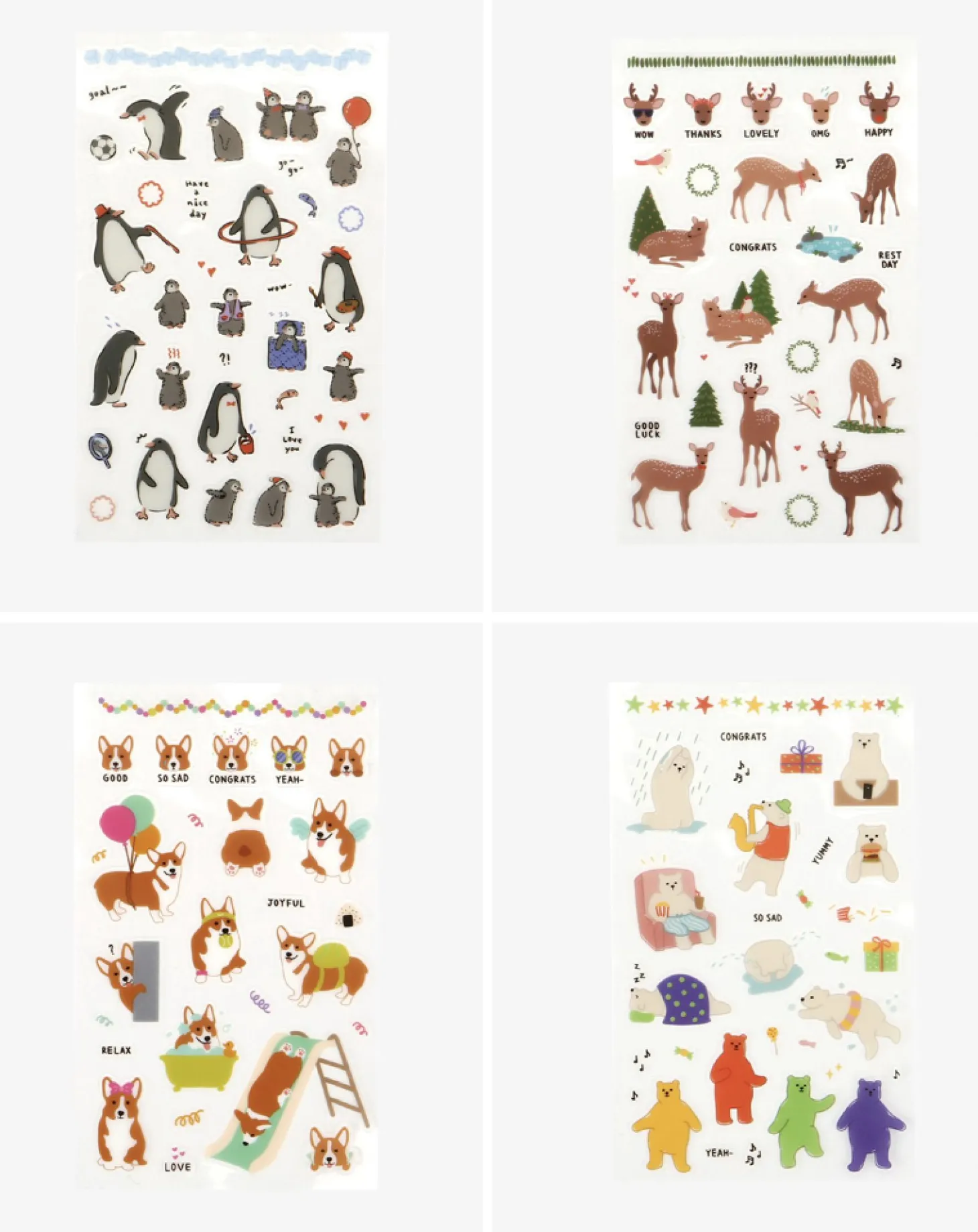 Dailylike Daily Deco Sticker v3