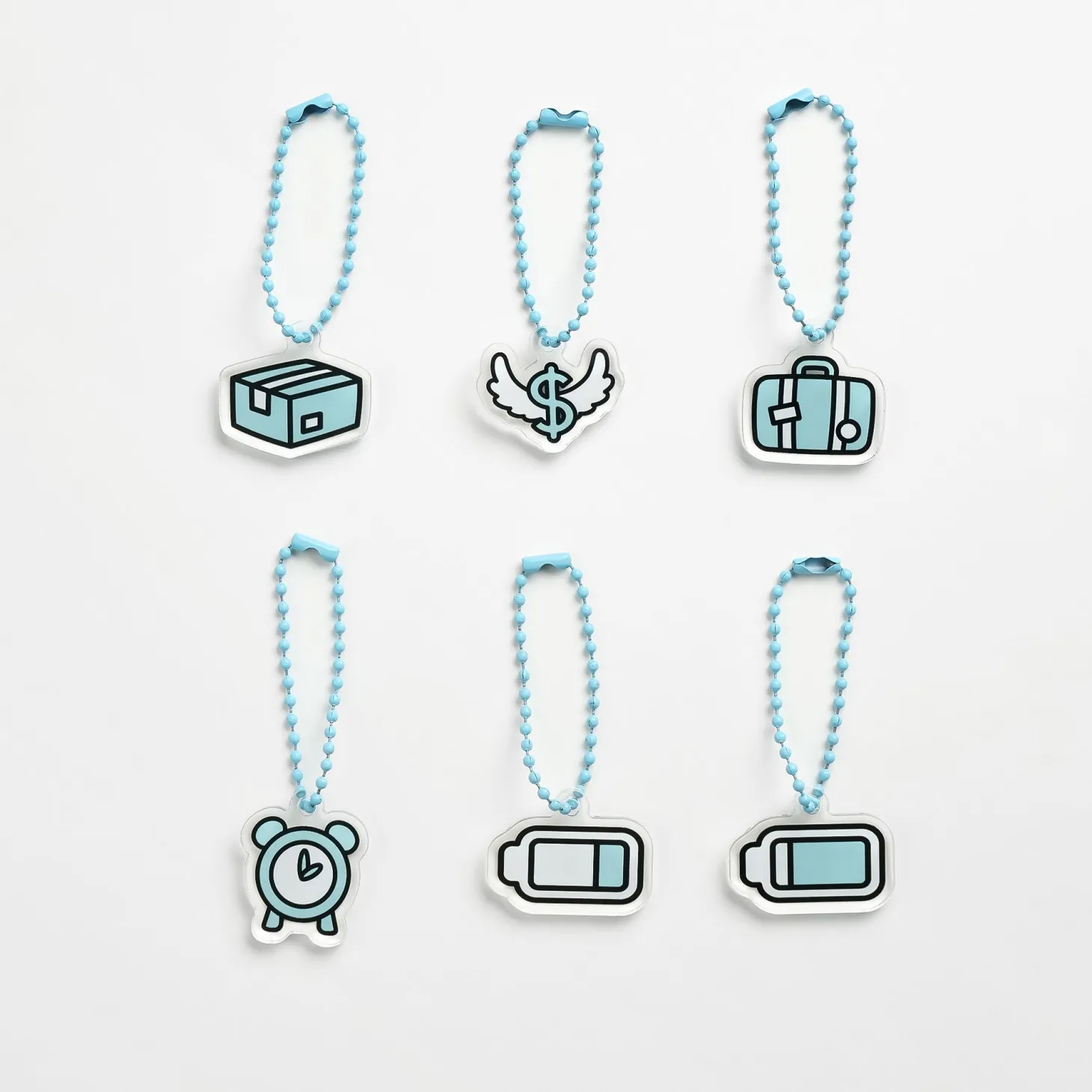Daily Mono Acrylic Key Chain