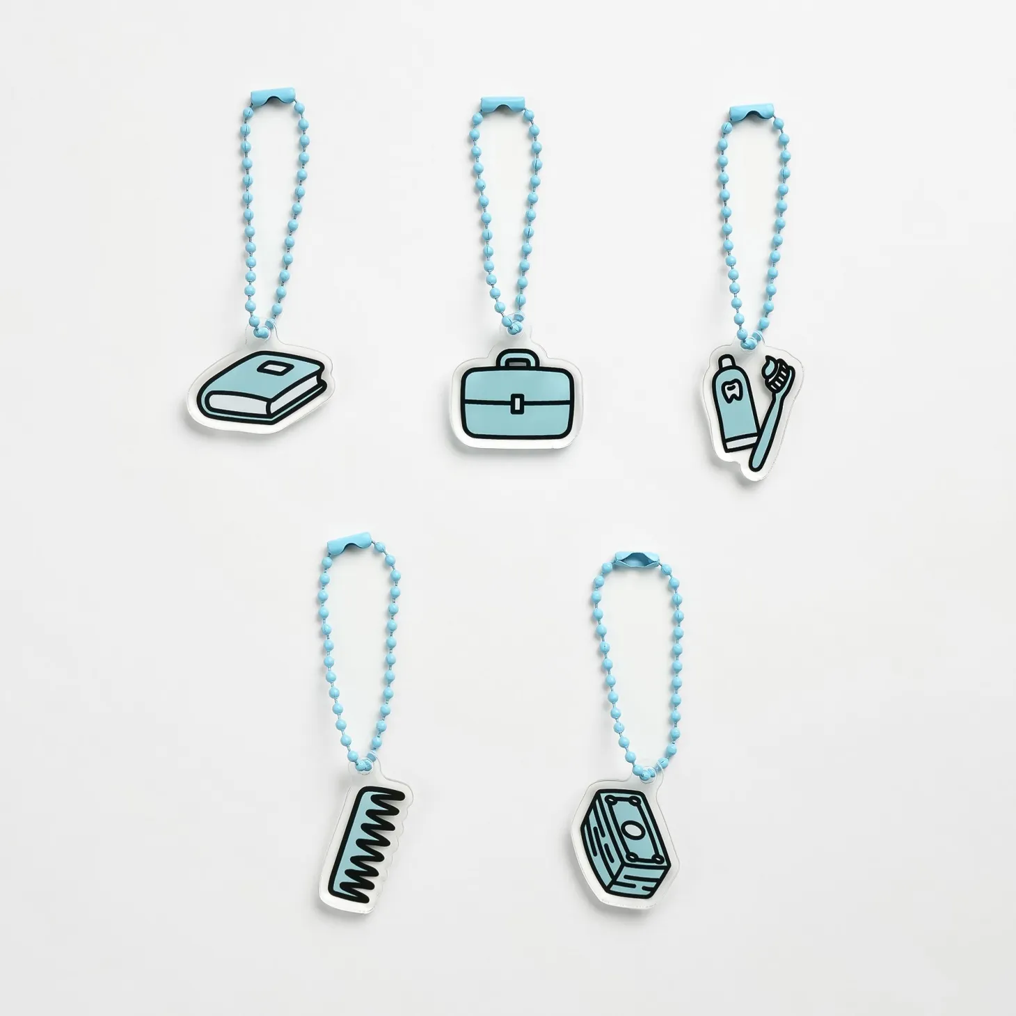 Daily Mono Acrylic Key Chain