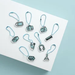 Daily Mono Acrylic Key Chain