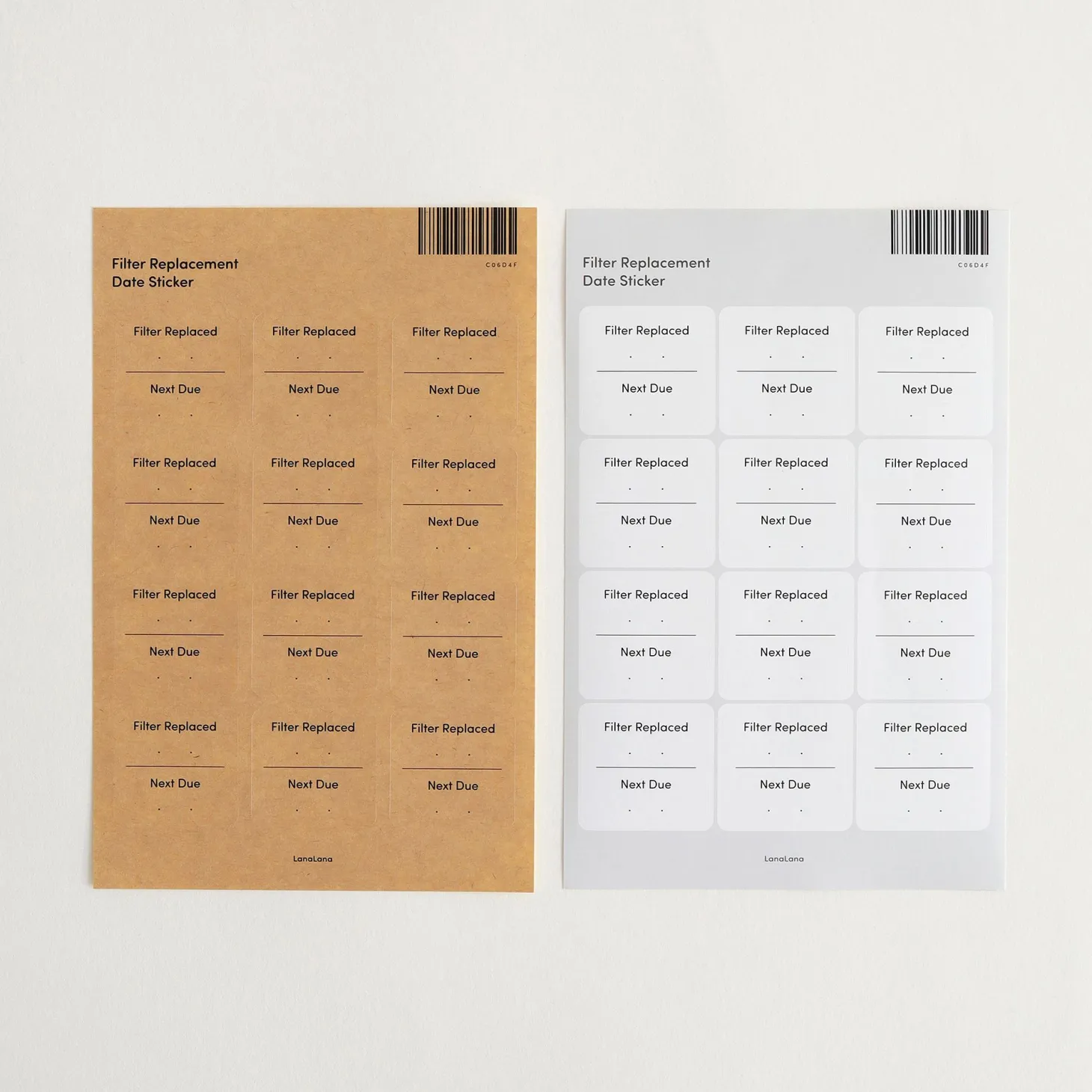 Date Label Sticker Set
