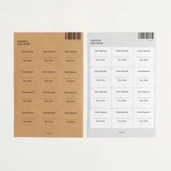 Date Label Sticker Set
