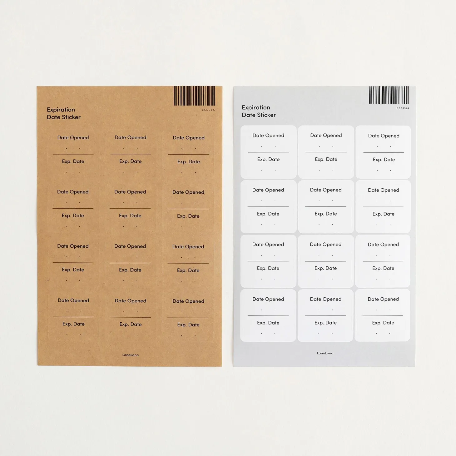 Date Label Sticker Set