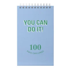 100 Days Challenge Desk Planner