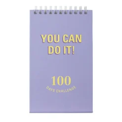 100 Days Challenge Desk Planner