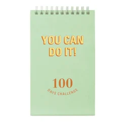 100 Days Challenge Desk Planner