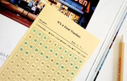 100 Days Goal Tracking Sheets