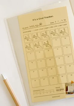 30 Days Goal Tracking Sheets