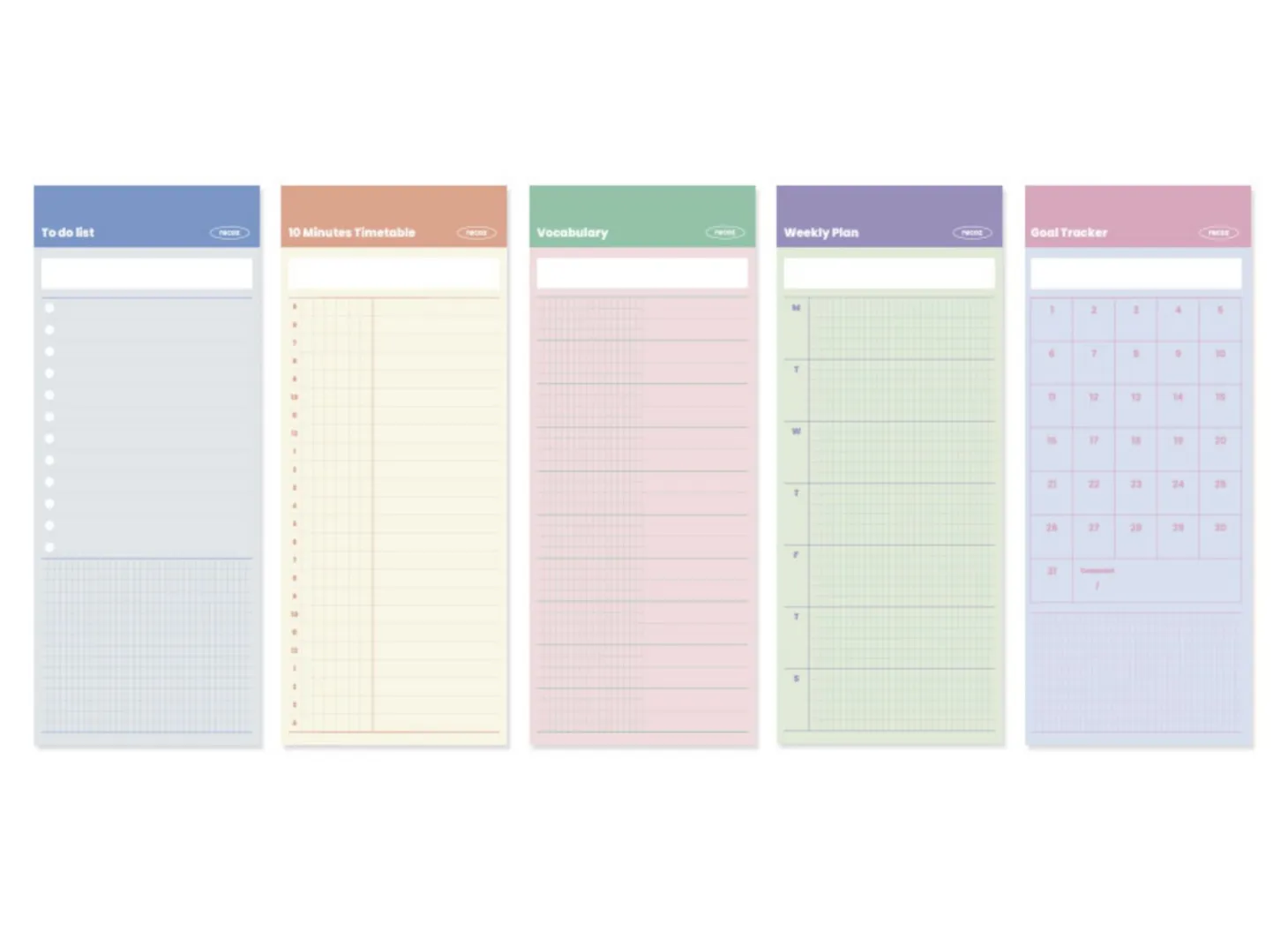 Day to Day Handy Memo Pad