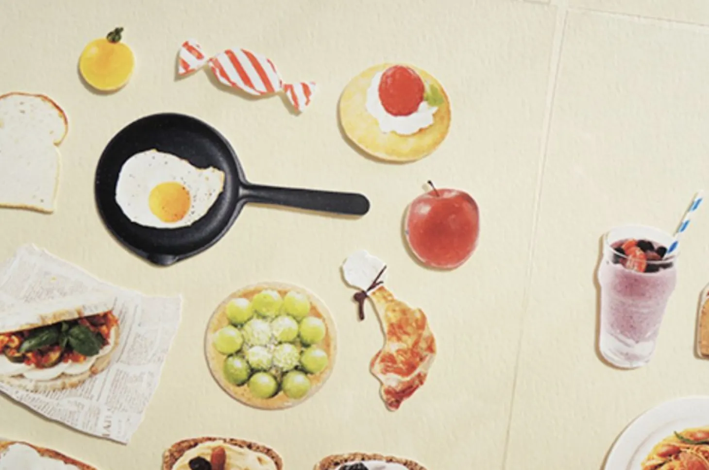 Delicious Day Deco Sticker Set