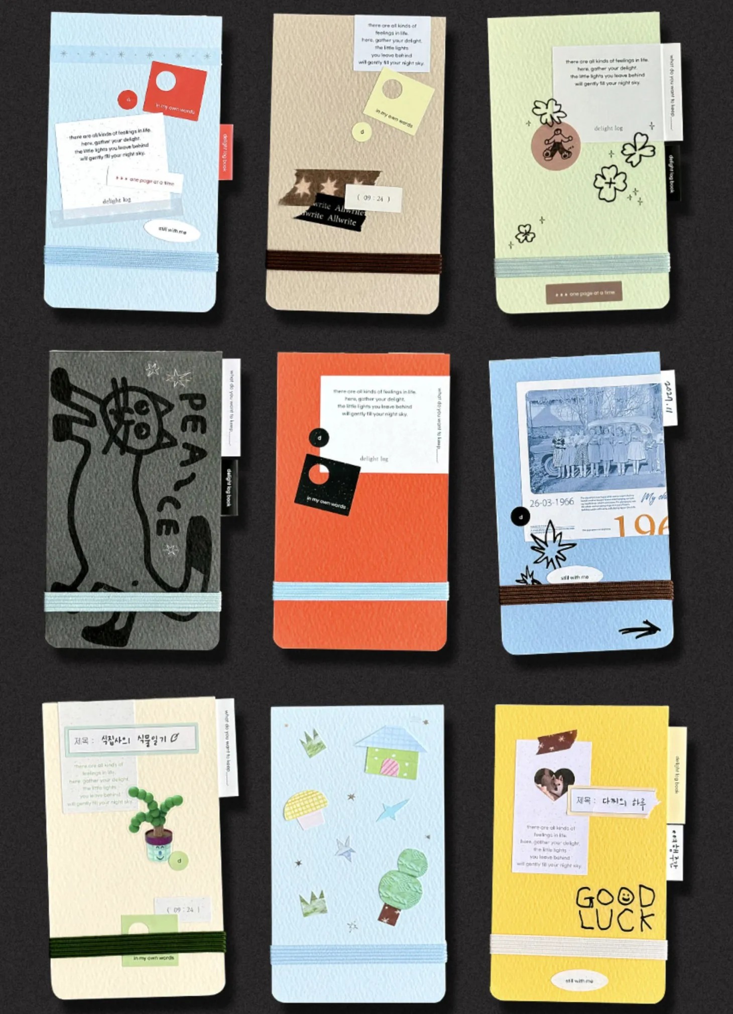 Delight Log Mini Notebook