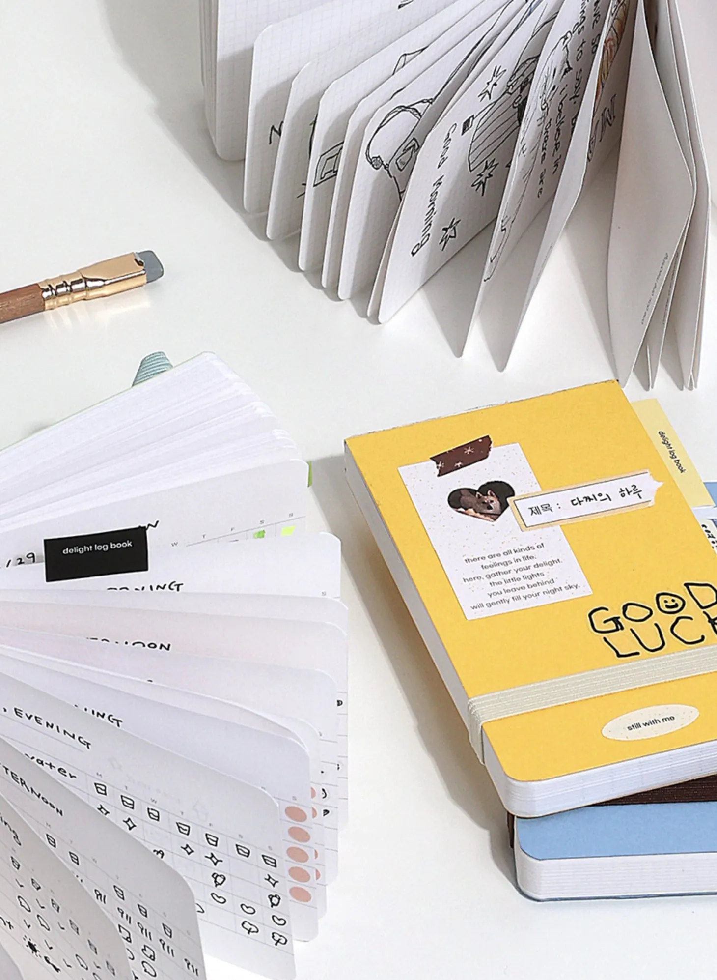 Delight Log Mini Notebook