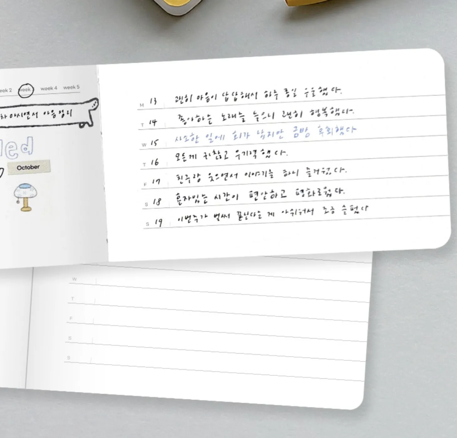 Delight Log Mini Notebook