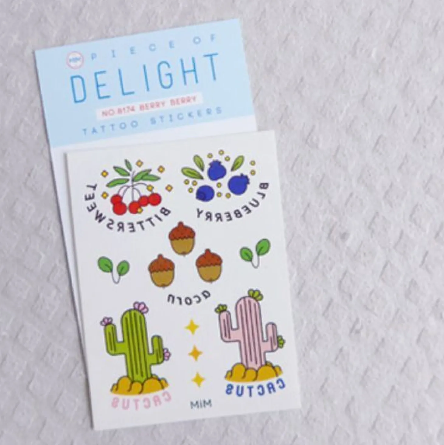 Delight Temporary Tattoo v5