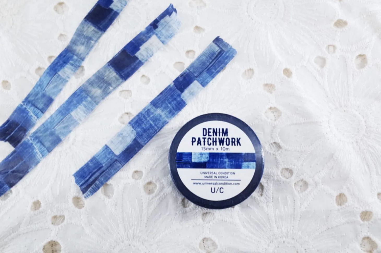 Denim Patchwork Masking Tape