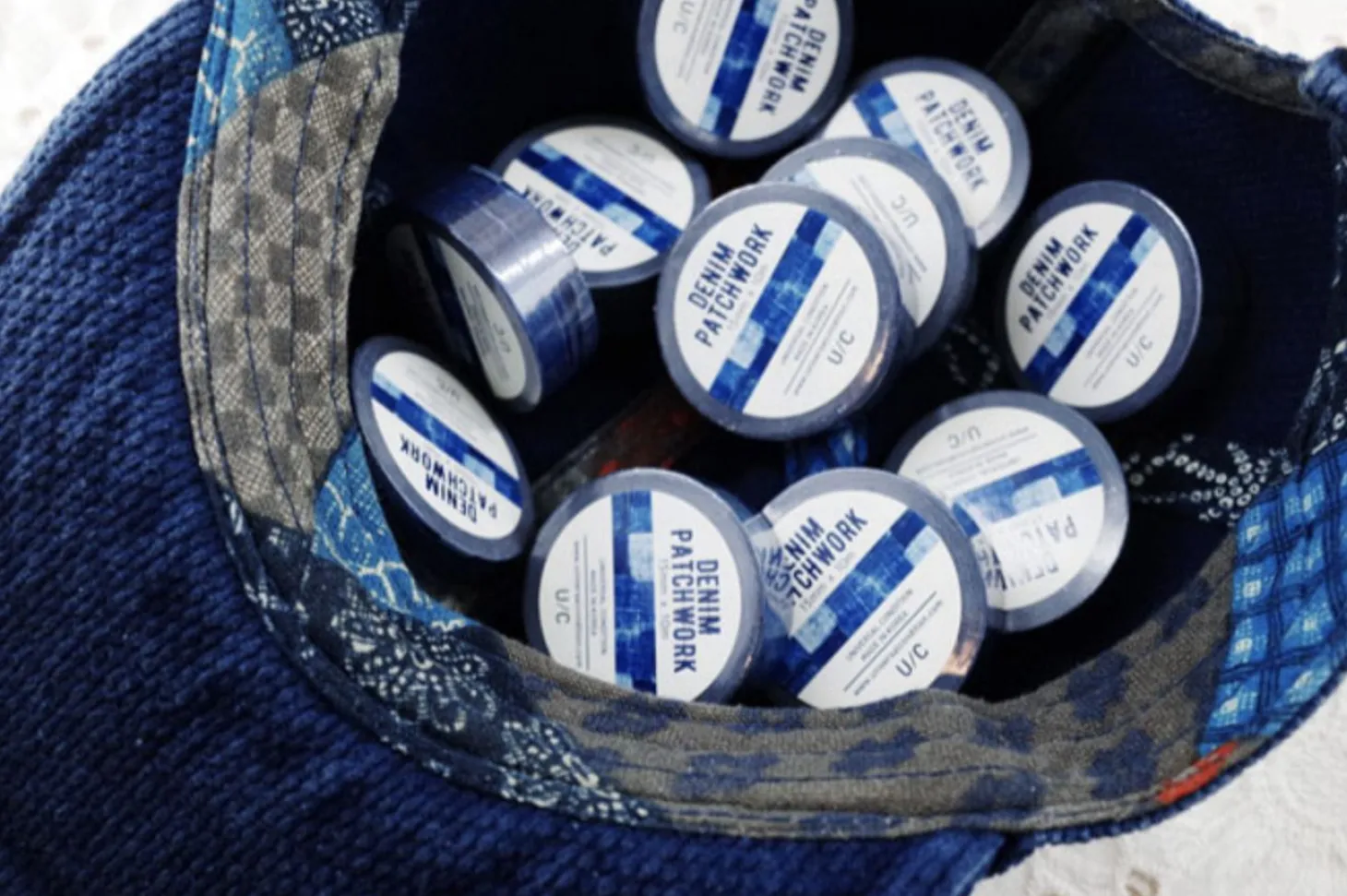 Denim Patchwork Masking Tape