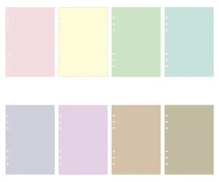 Designer’s Color 6 Ring A5 Note Refill
