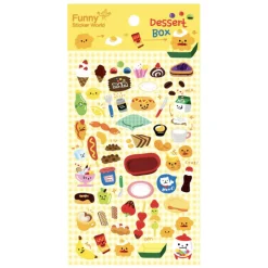 Dessert Box Puffy Sticker
