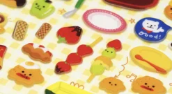 Dessert Box Puffy Sticker