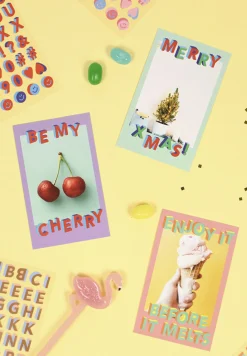 3D Fun Mix Alphabet Removable Sticker