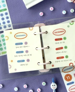 Diary Date Sticker Set