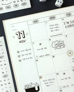 Diary Date Sticker Set