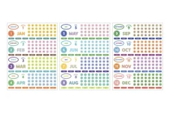Diary Date Sticker Set