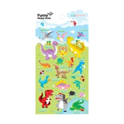Dino Collection Puffy Sticker