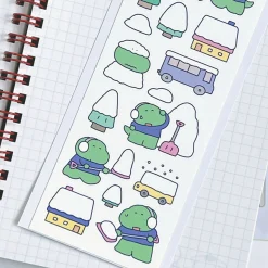 Dino & Hodu Winter Story Sticker