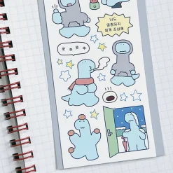 Dino & Hodu Winter Story Sticker
