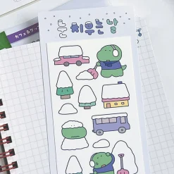 Dino & Hodu Winter Story Sticker