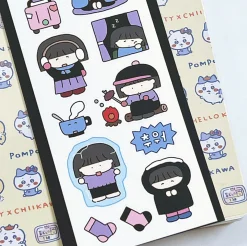Dino & Hodu Winter Story Sticker