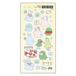 Dino's Daily Life Deco Sticker