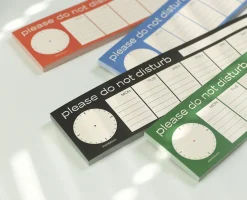 DND Weekly Schedule Notepad