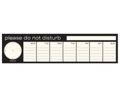 DND Weekly Schedule Notepad