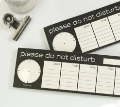 DND Weekly Schedule Notepad