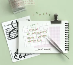 Doodle Alphabet Kiss Cut Deco Tape