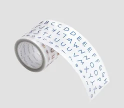 Doodle Alphabet Kiss Cut Deco Tape