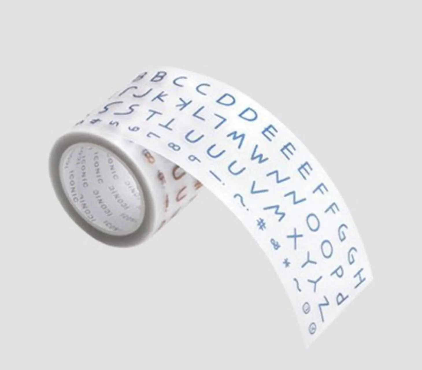 Doodle Alphabet Kiss Cut Deco Tape