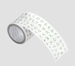 Doodle Alphabet Kiss Cut Deco Tape