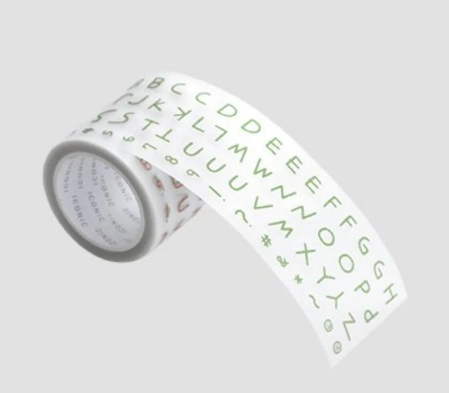 Doodle Alphabet Kiss Cut Deco Tape