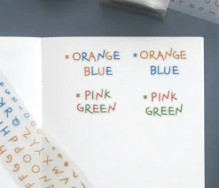 Doodle Alphabet Kiss Cut Deco Tape