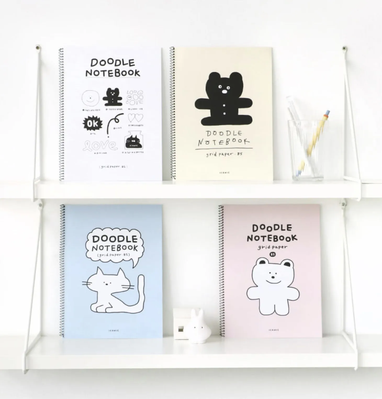 Doodle B5 Grid Notebook