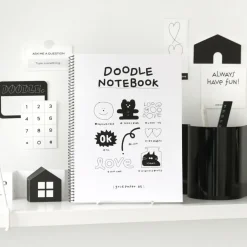 Doodle B5 Grid Notebook